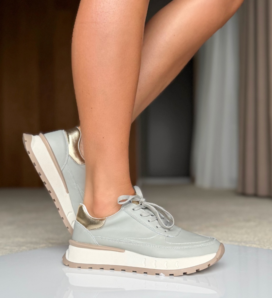Sneakers Dama Myrya Gri - Confort și Stil