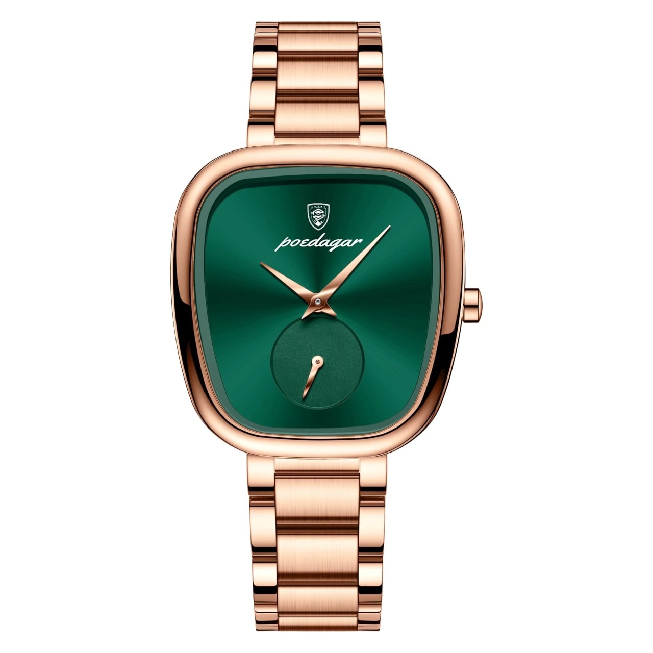 Poedagar CS1897 Ceas Rose Gold Verde