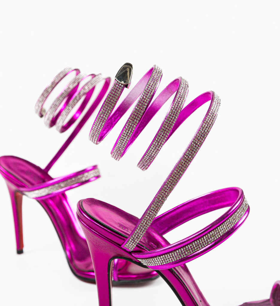 Sandale Dama Deskar Fuchsia | Eleganță și Stil - imagine 7