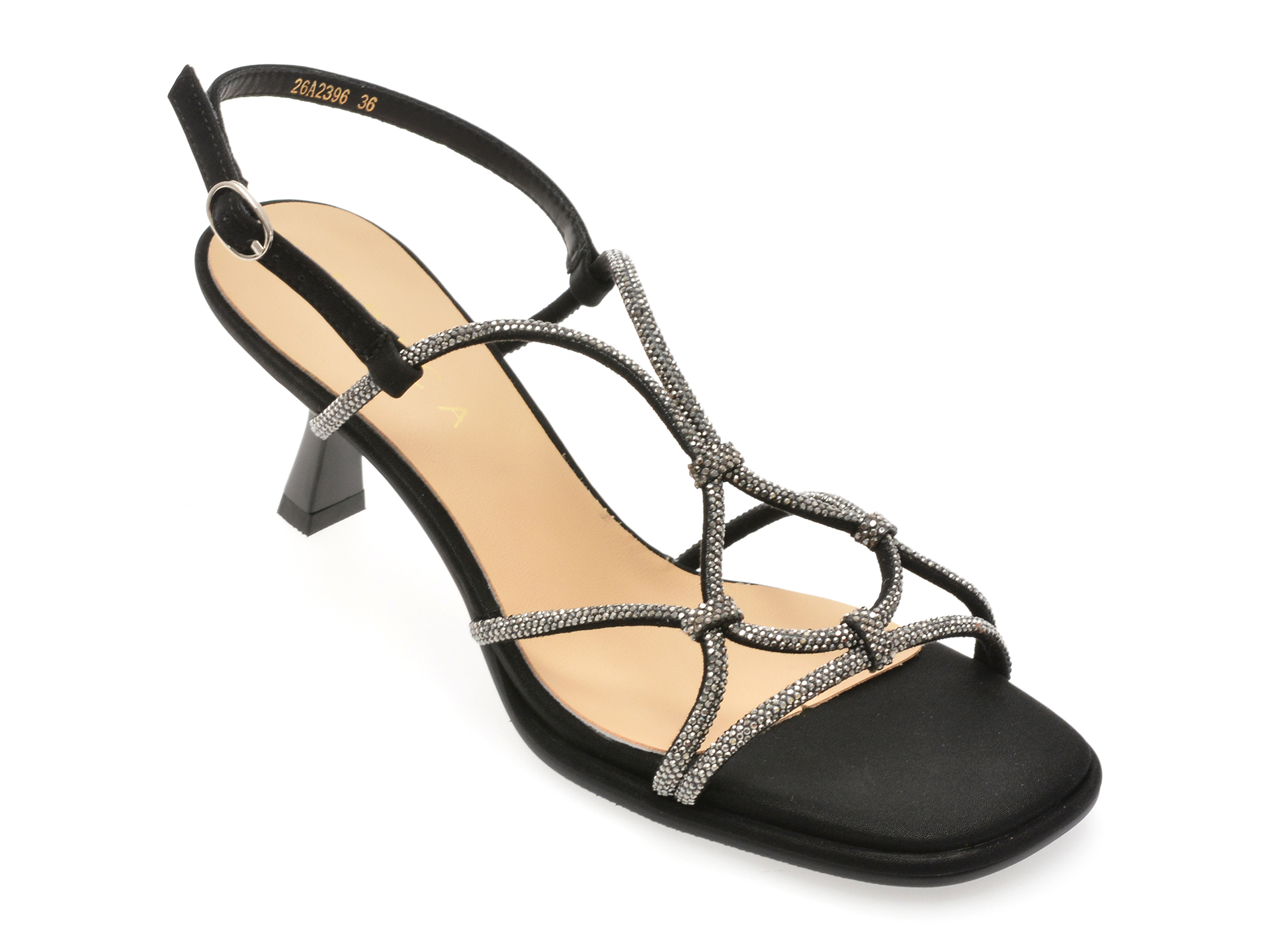 Sandale Epica Elegante Negre | Stil si Confort