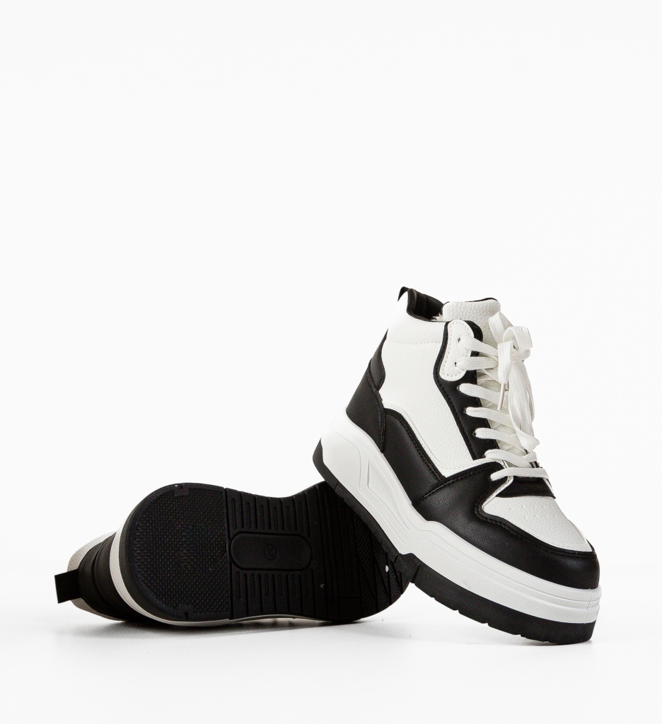 Sneakersi Okayta Albi - Confort și Stil Urban - imagine 5