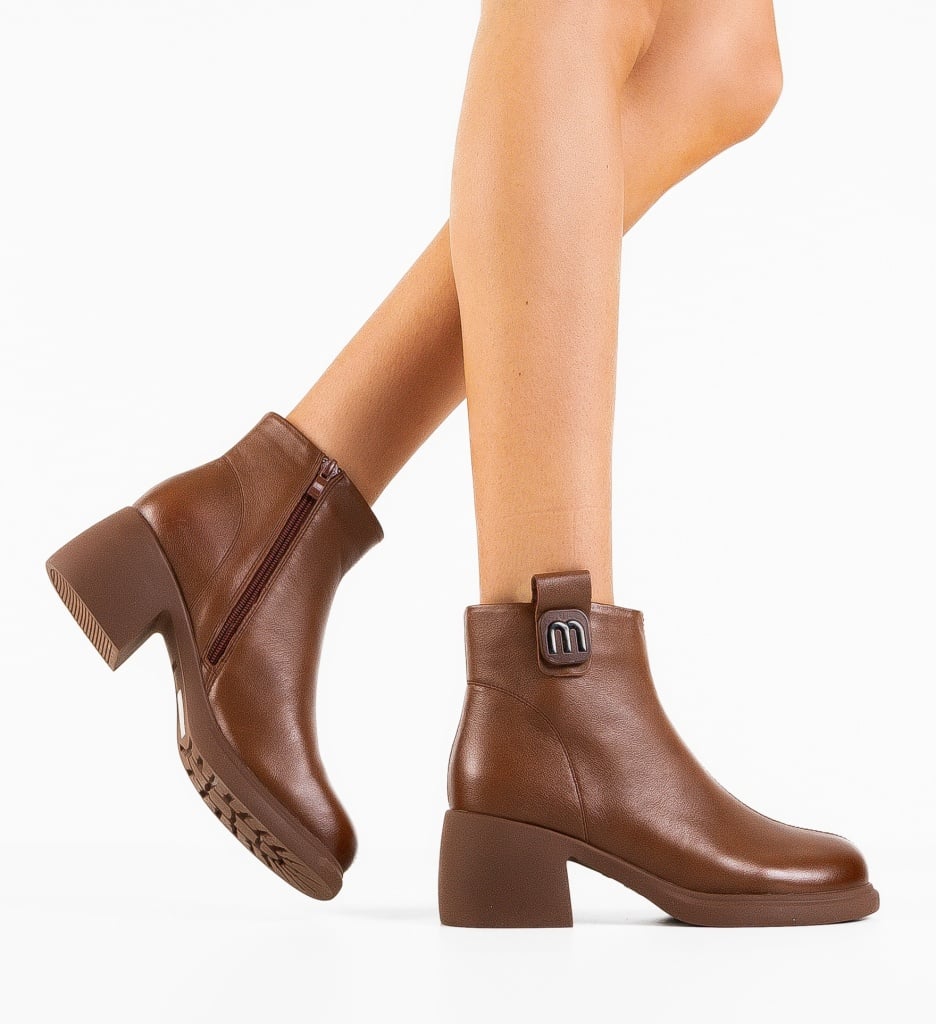 Botine Dama Safta Maro - Eleganță și Confort