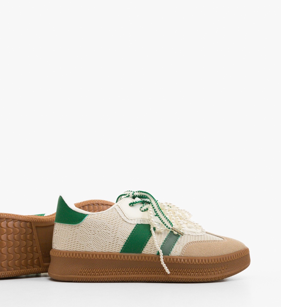 Pantofi Sport Dama Esha Verzi Confort - imagine 2