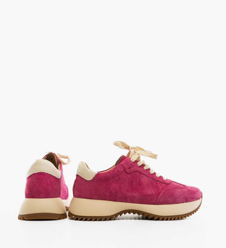 Sneakers Dama Mumbay Fuchsia - Sport & Stil - imagine 3