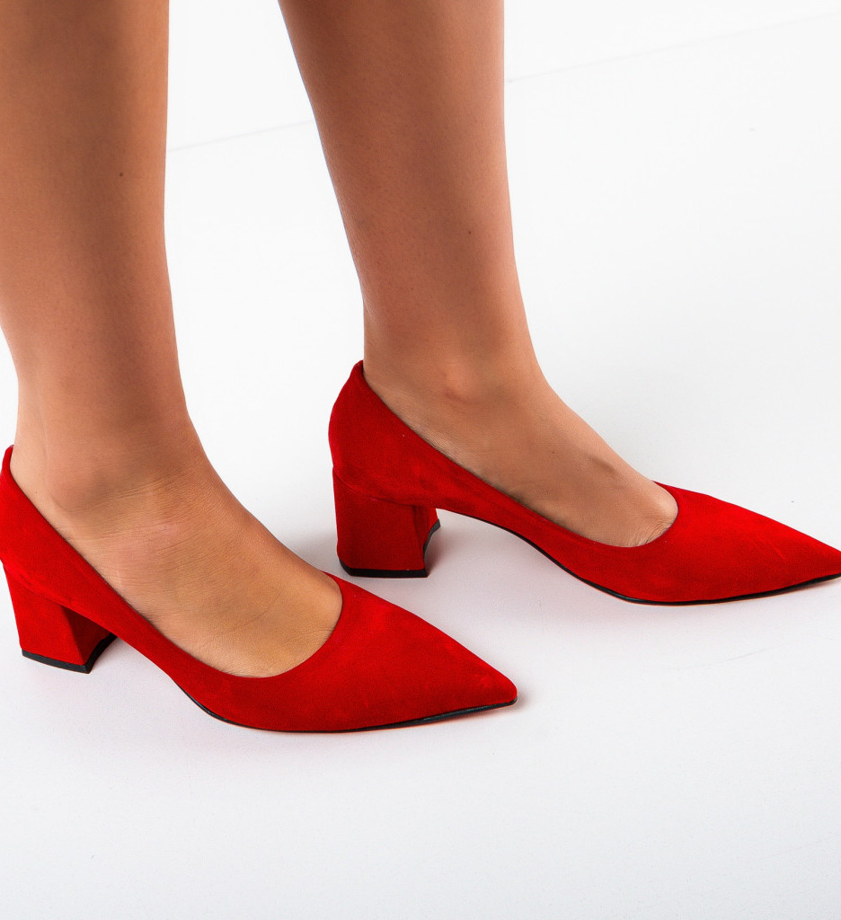 Pantofi cu toc Ferele Rosii - Eleganță și Stil - imagine 3