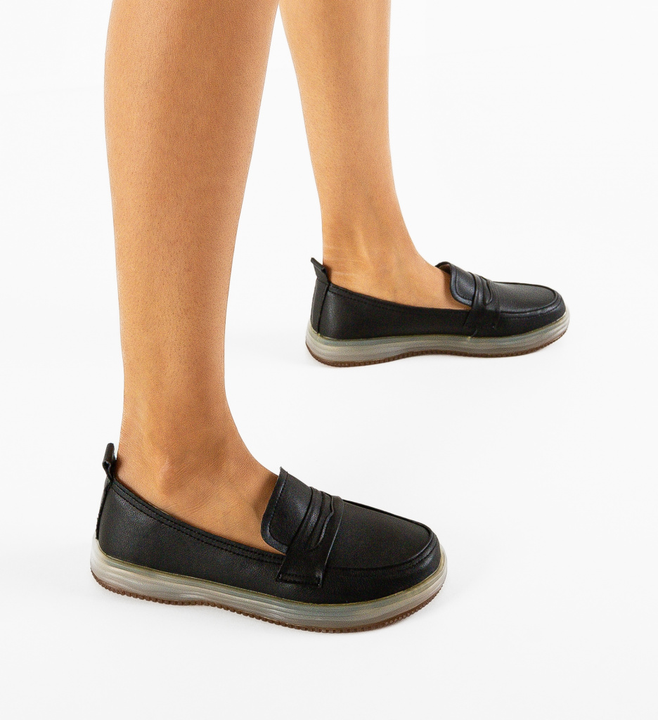 Pantofi Casual Taqqiq Negri | Confort și Stil - imagine 3
