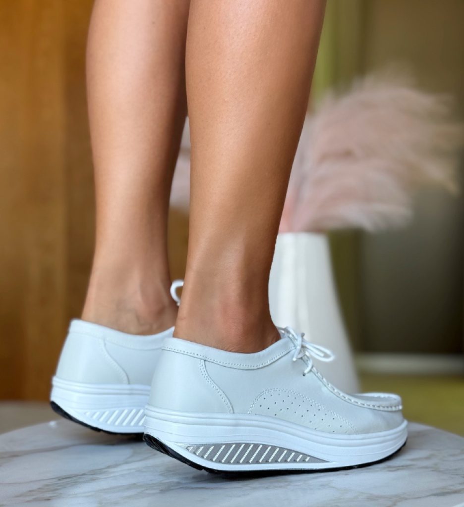 Pantofi Casual Roly Alb 2 - Confort și Eleganță - imagine 3