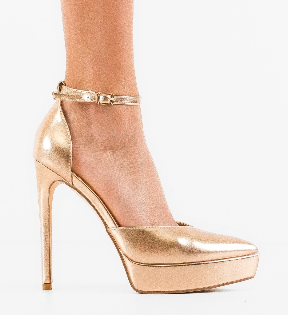 Pantofi Rada Aurii 2 - Eleganță și Stil - imagine 2