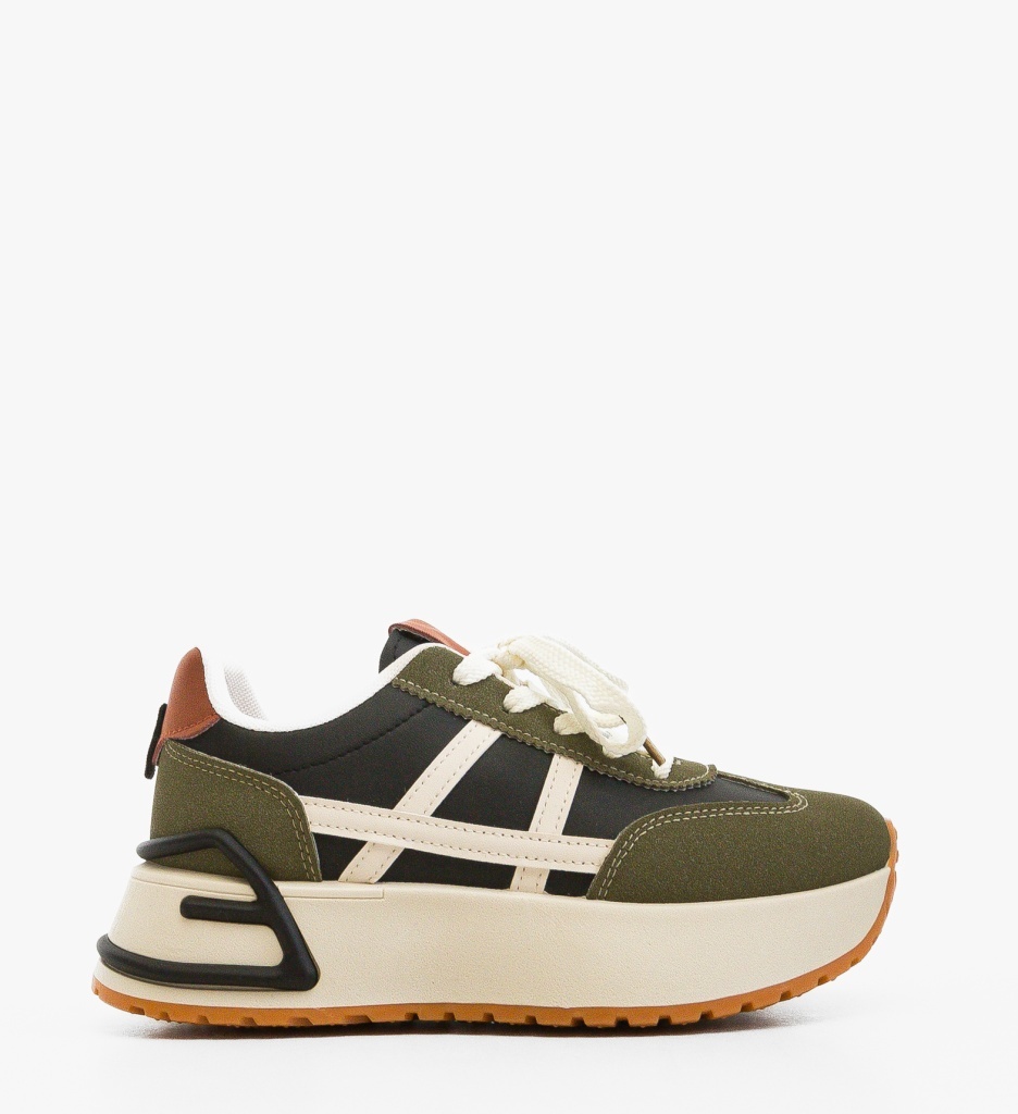 Sneakers Dama Dasyer Verde – Confort și Stil Sport - imagine 6