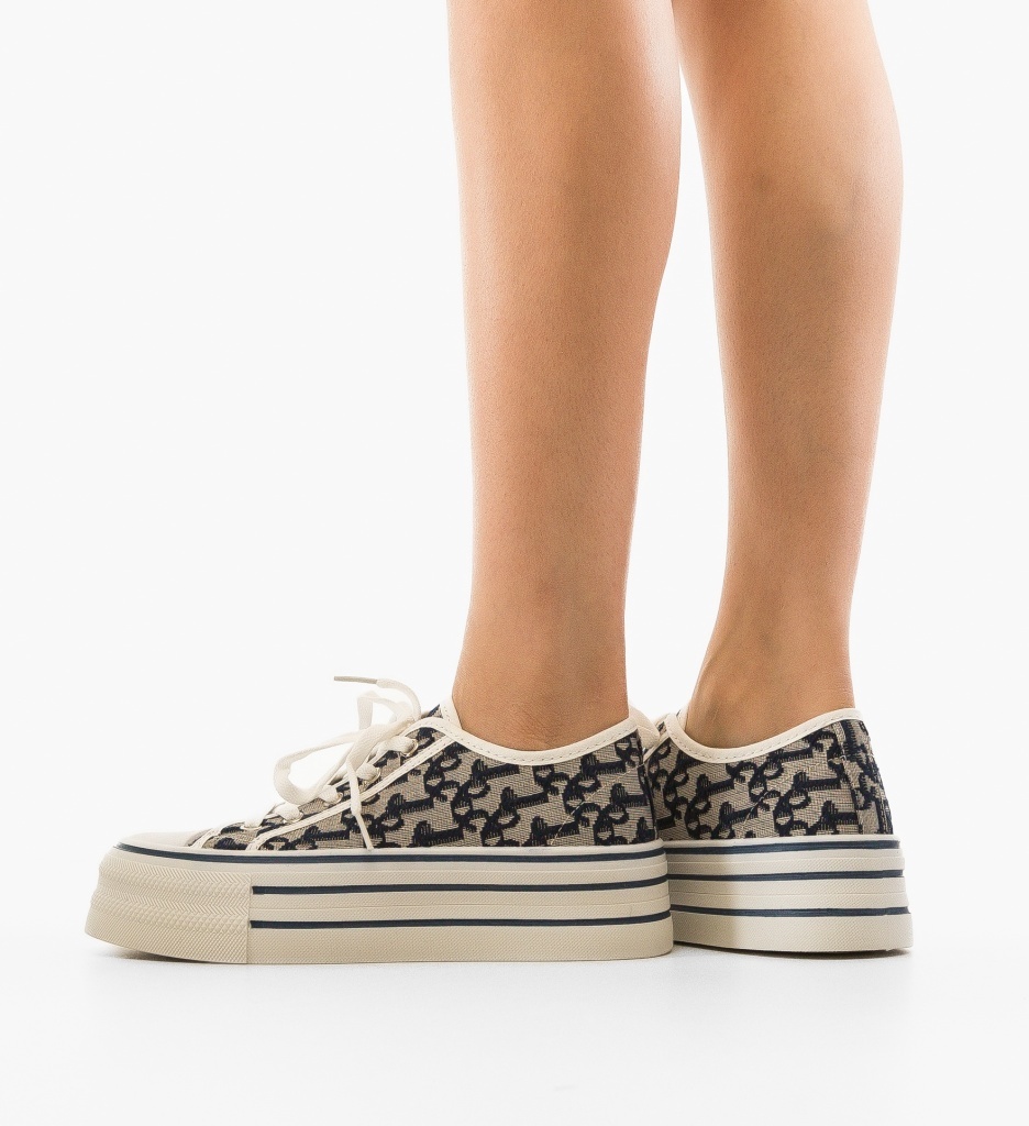 Sneakers Dama Vidia Albastri | Confort Urban - imagine 2