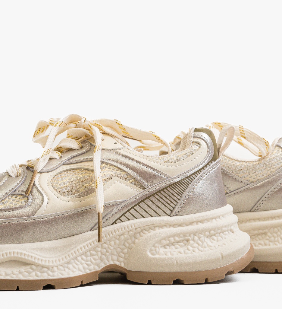 Sneakers Dama Aurii - Confort si Eleganta - imagine 8
