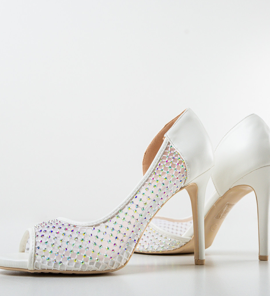 Pantofi Kimora Albi | Eleganță la Preț Accesibil - imagine 8