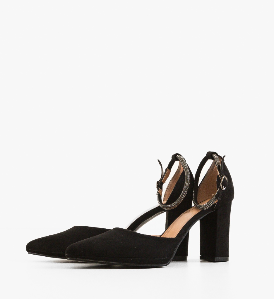 Pantofi cu Toc Kobe Negri | Eleganță Asigurată - imagine 4