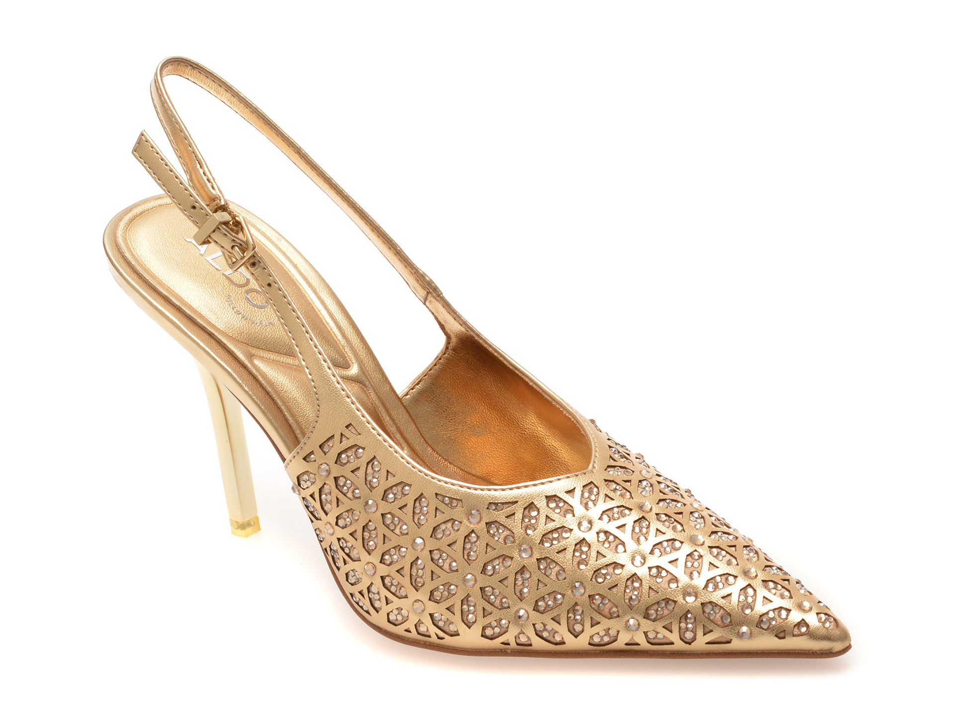 Pantofi ALDO LYSANDRE Aurii Eleganți