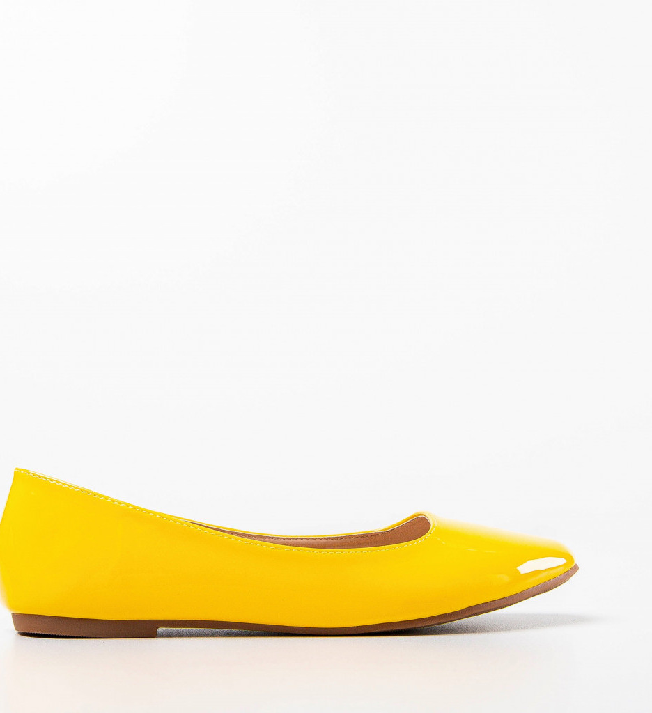 Balerini Galbeni Eleganți - Confort și Stil - imagine 4