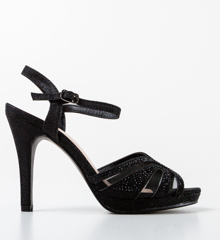 Sandale Fuller Negre - Eleganță și Stil - imagine 4