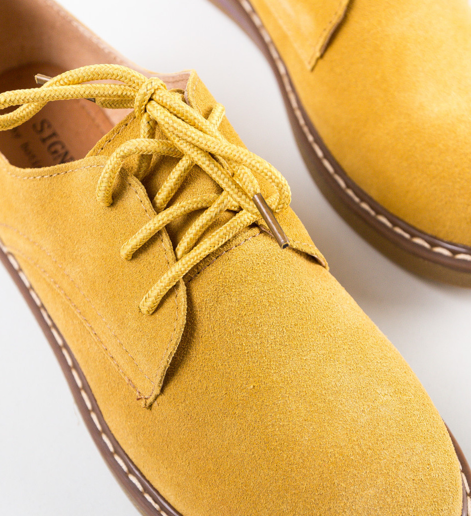 Pantofi Casual Galbeni - Confort și Stil - imagine 7