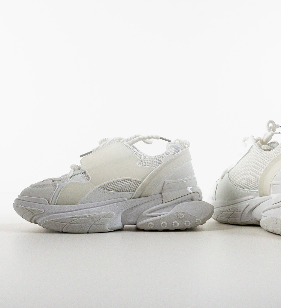 Sneakers Dama Mallorca Albi - Confort și Stil - imagine 7