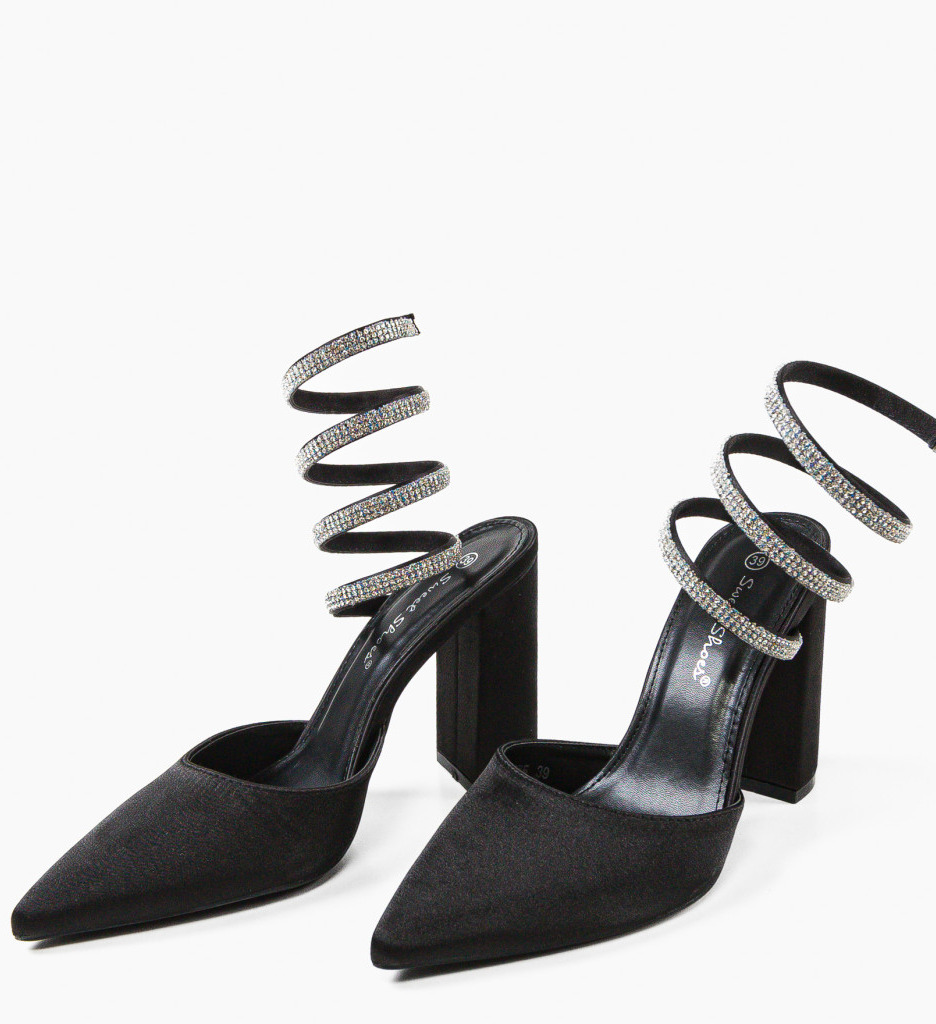 Pantofi Lhamo Negri | Eleganță și Stil - imagine 5