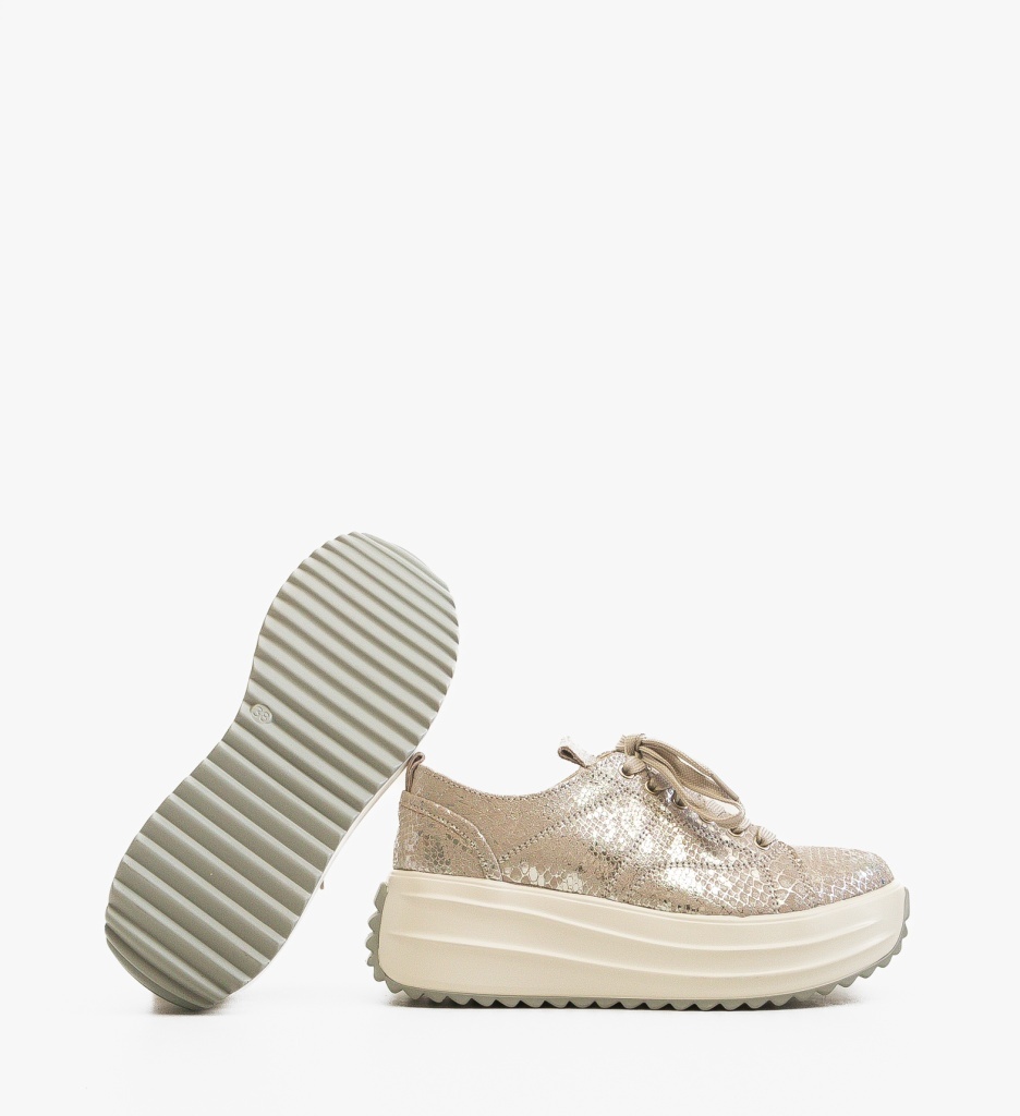 Pantofi Myhos Argintii - Stil Urban Elegant - imagine 7