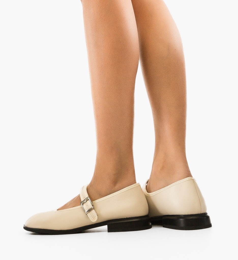 Pantofi Casual Greta Bej - Confort și Stil - imagine 3