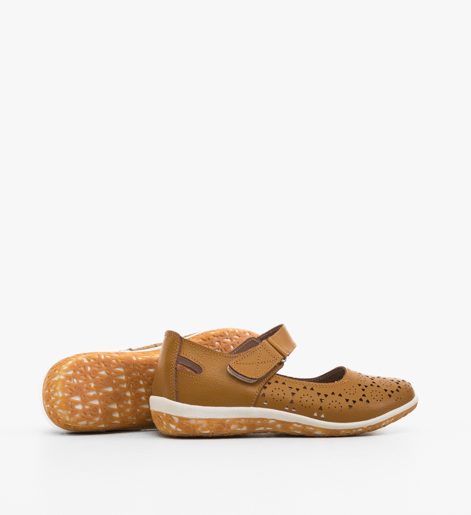 Pantofi Casual Silka Camel | Confort și Stil - imagine 4