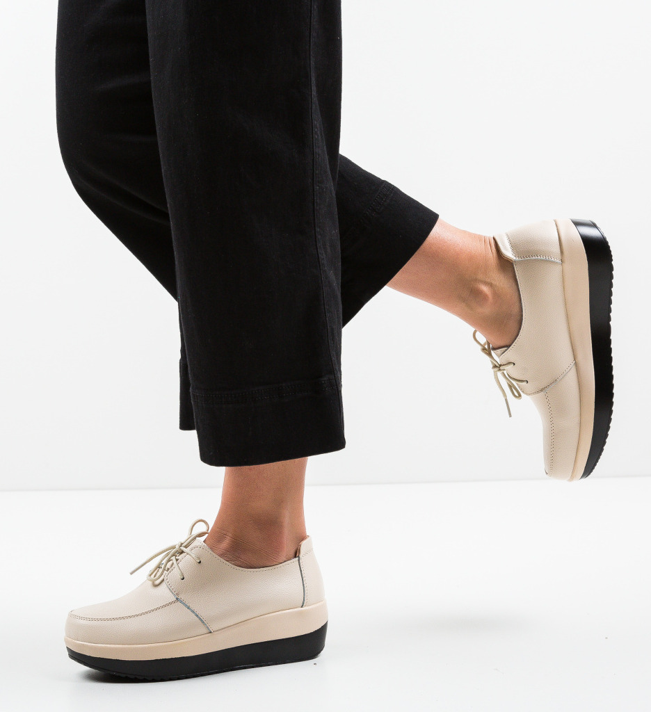 Pantofi Casual Bej - Stil și Confort Zilnic