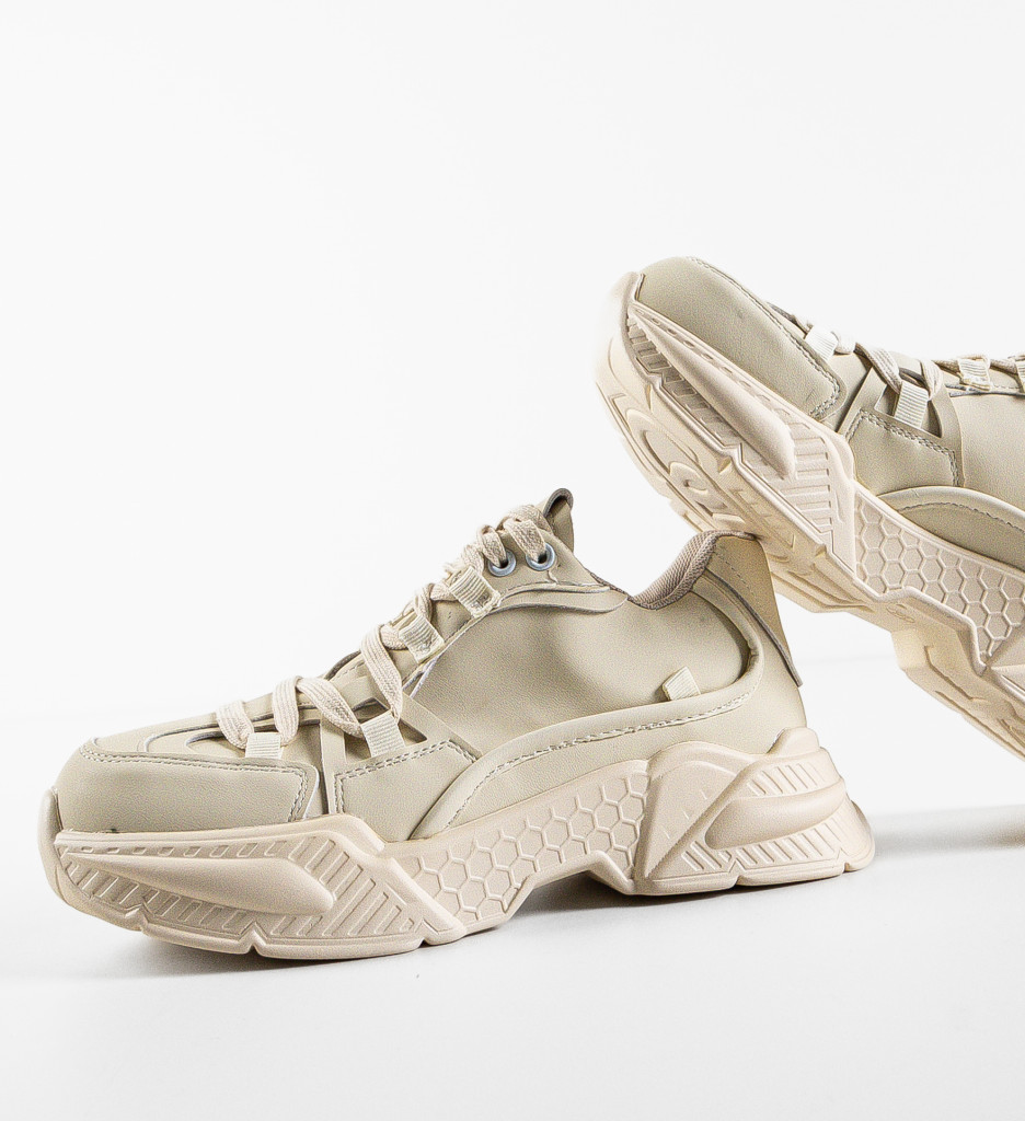 Sneakers Samir Bej - Confort și Stil Sport - imagine 5