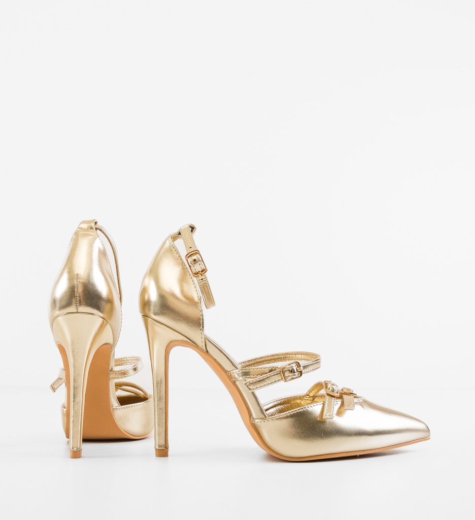 Pantofi dama Cobb Aurii cu toc elegant - imagine 12
