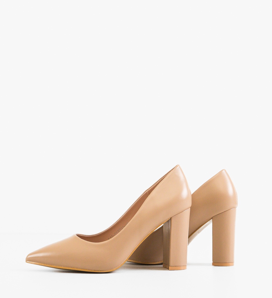 Pantofi Dama Nude Athena | Eleganță Pură - imagine 5
