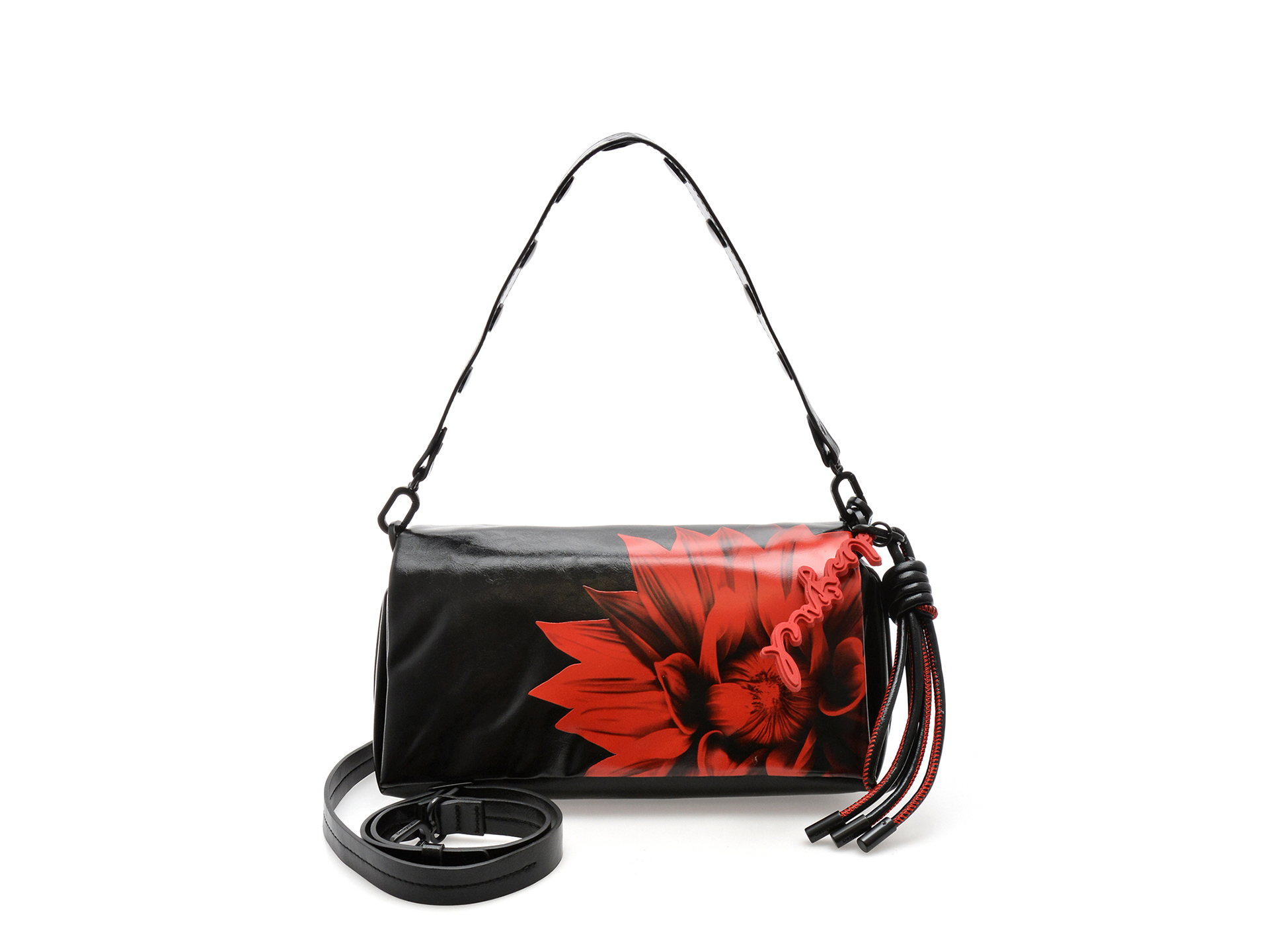 Geanta Desigual Neagra Piele Ecologica