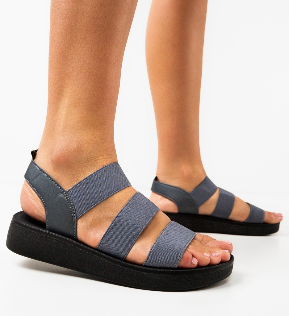 Sandale Adrasteia Gri - Confort și Stil - imagine 1