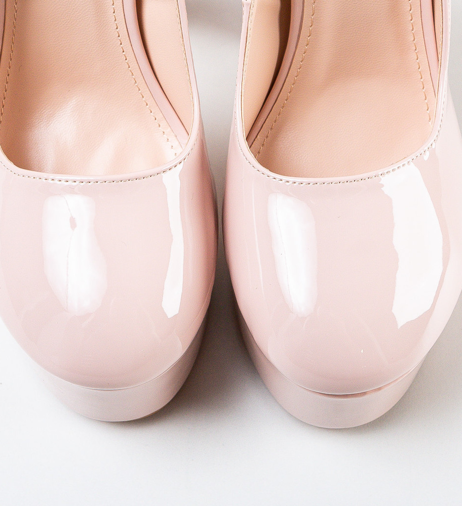 Pantofi Kelen Bej 2 | Toc Elegant si Confortabil - imagine 8