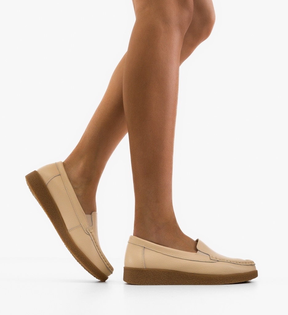 Pantofi Casual Cuzco Albi - Confort și Stil - imagine 2
