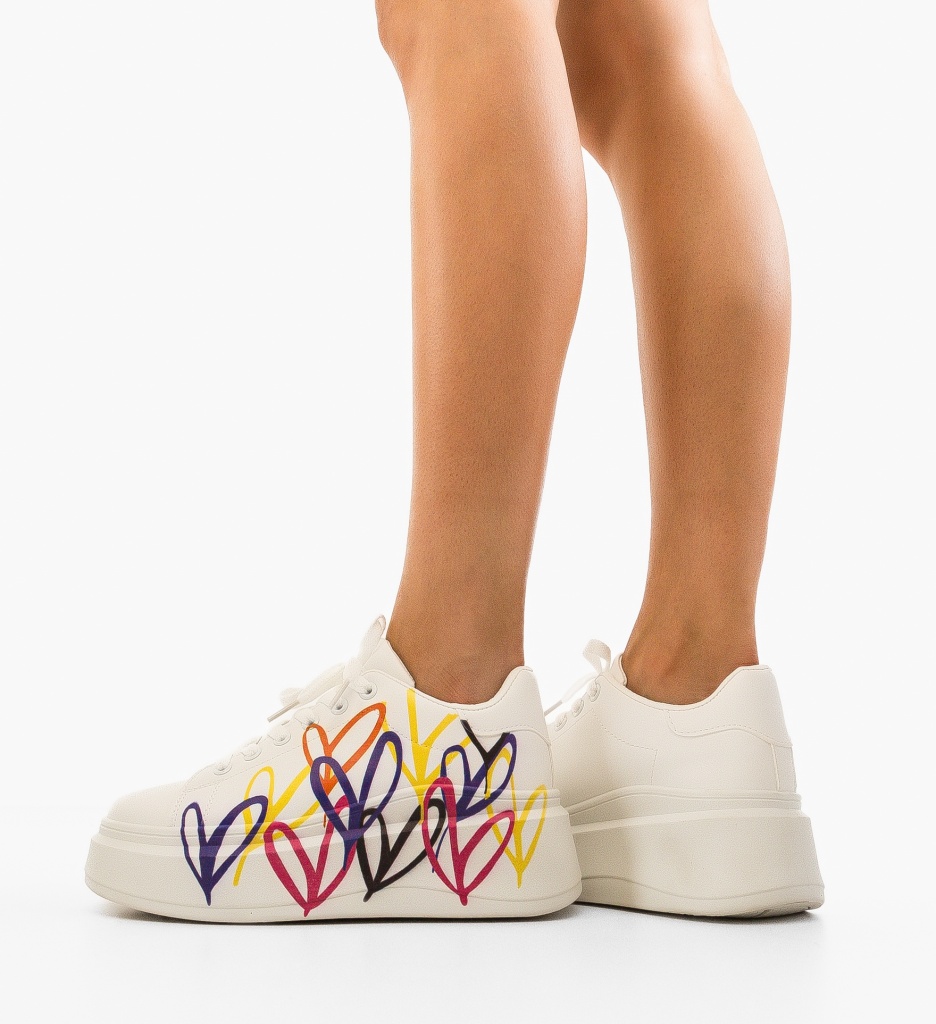 Sneakers Natali Dama Albi - Confort & Stil Urban - imagine 2