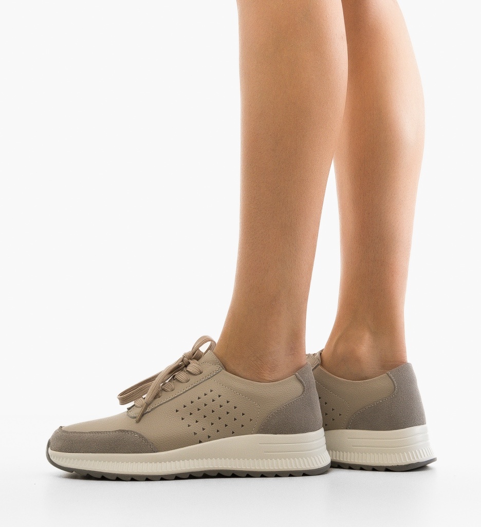 Sneakers Trybary Gri | Confort & Stil