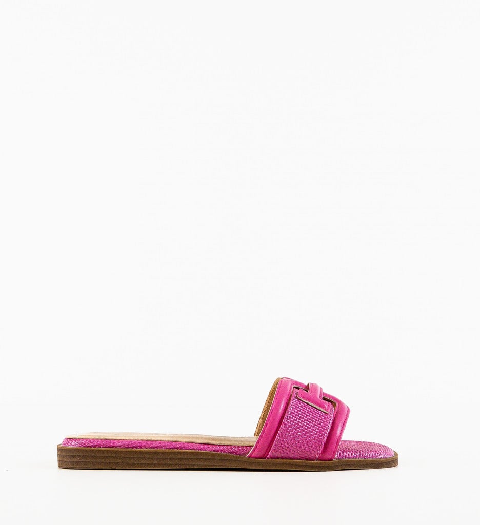 Papuci Dama Stomp Fuchsia - Confort și Stil - imagine 2