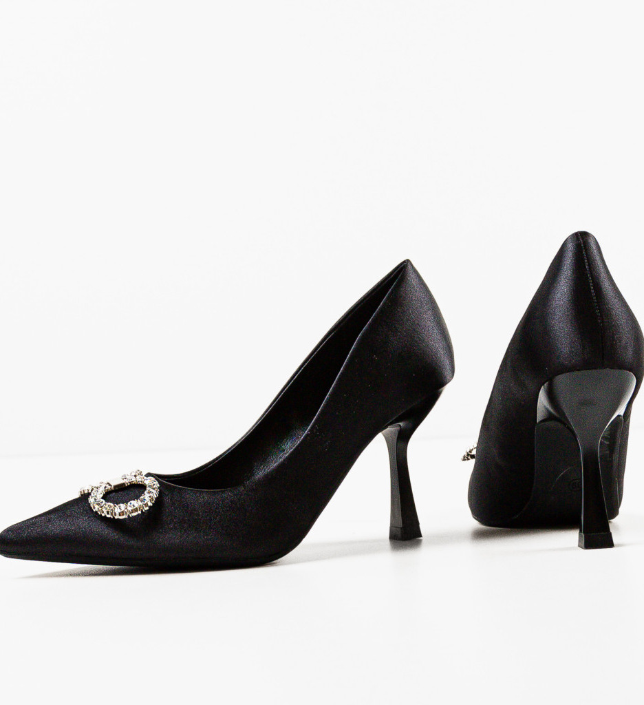 Pantofi Tilium Negri - Eleganță și Stil - imagine 7