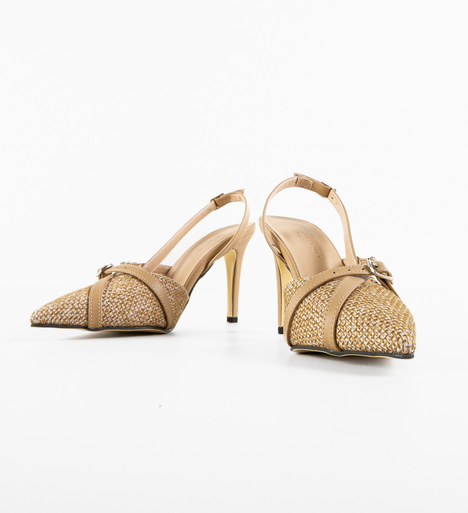 Pantofi Leron Bej | Eleganță și Stil - imagine 6