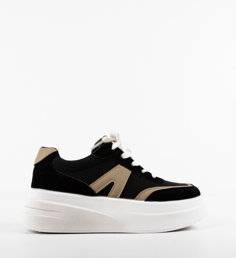 Sneakers Passya Negri | Confort și Stil Urban - imagine 3