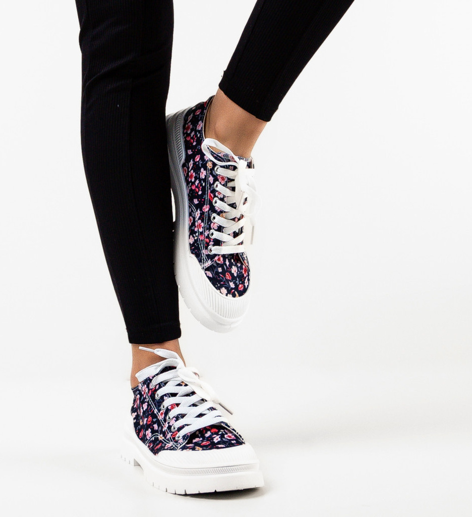 Sneakers Dama Niamh Bleumarin - Confort și Stil - imagine 2