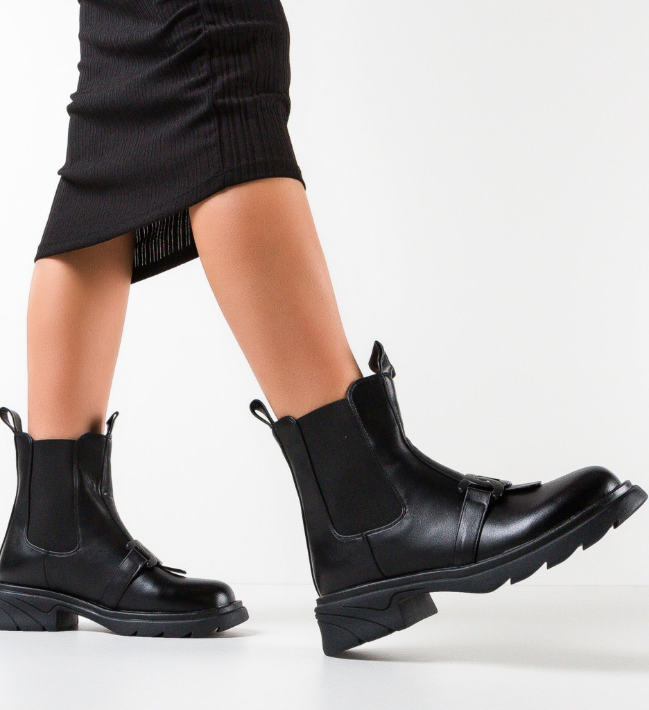 Ghete Hunter Dama Negre | Eleganță Urbană
