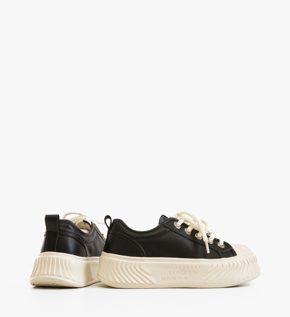 Sneakers Dama Sopstar Negri - Confort și Stil - imagine 5