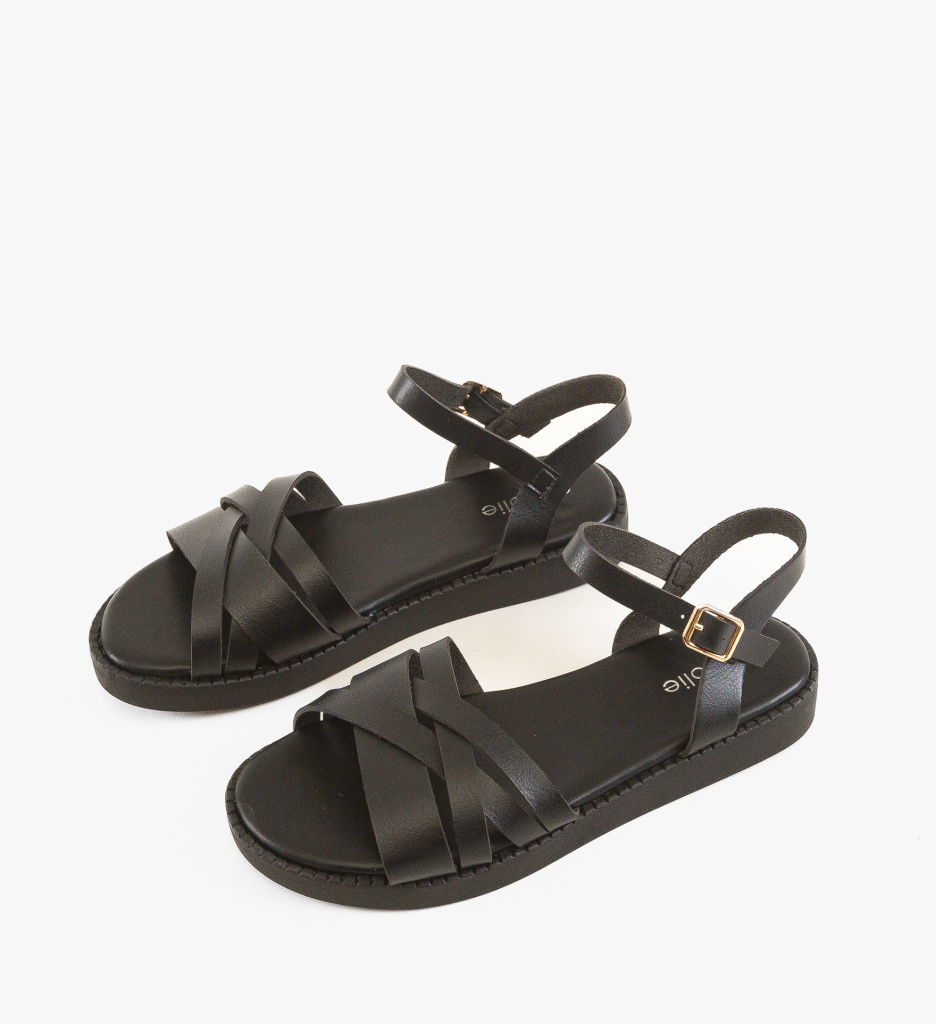 Sandale Dama Sobor Negre - Elegante si Confortabile - imagine 5