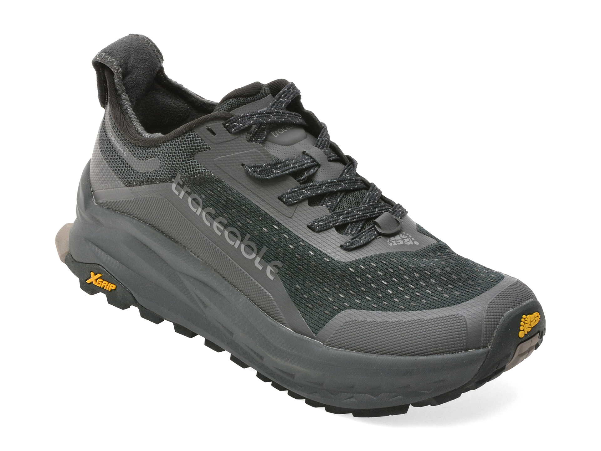 Pantofi Sport Traceable Negri 6661 - Confort Textil