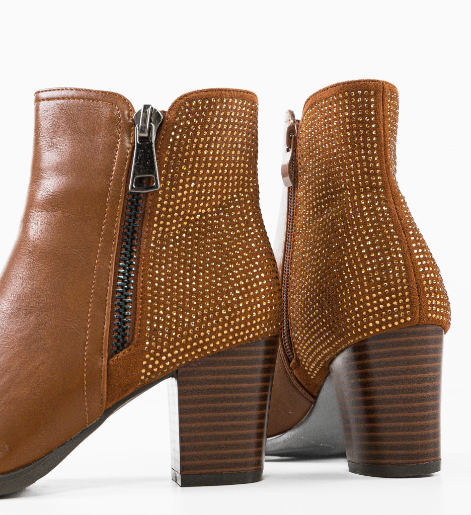 Botine Dama Ortega Camel | Elegante și Confortabile - imagine 12