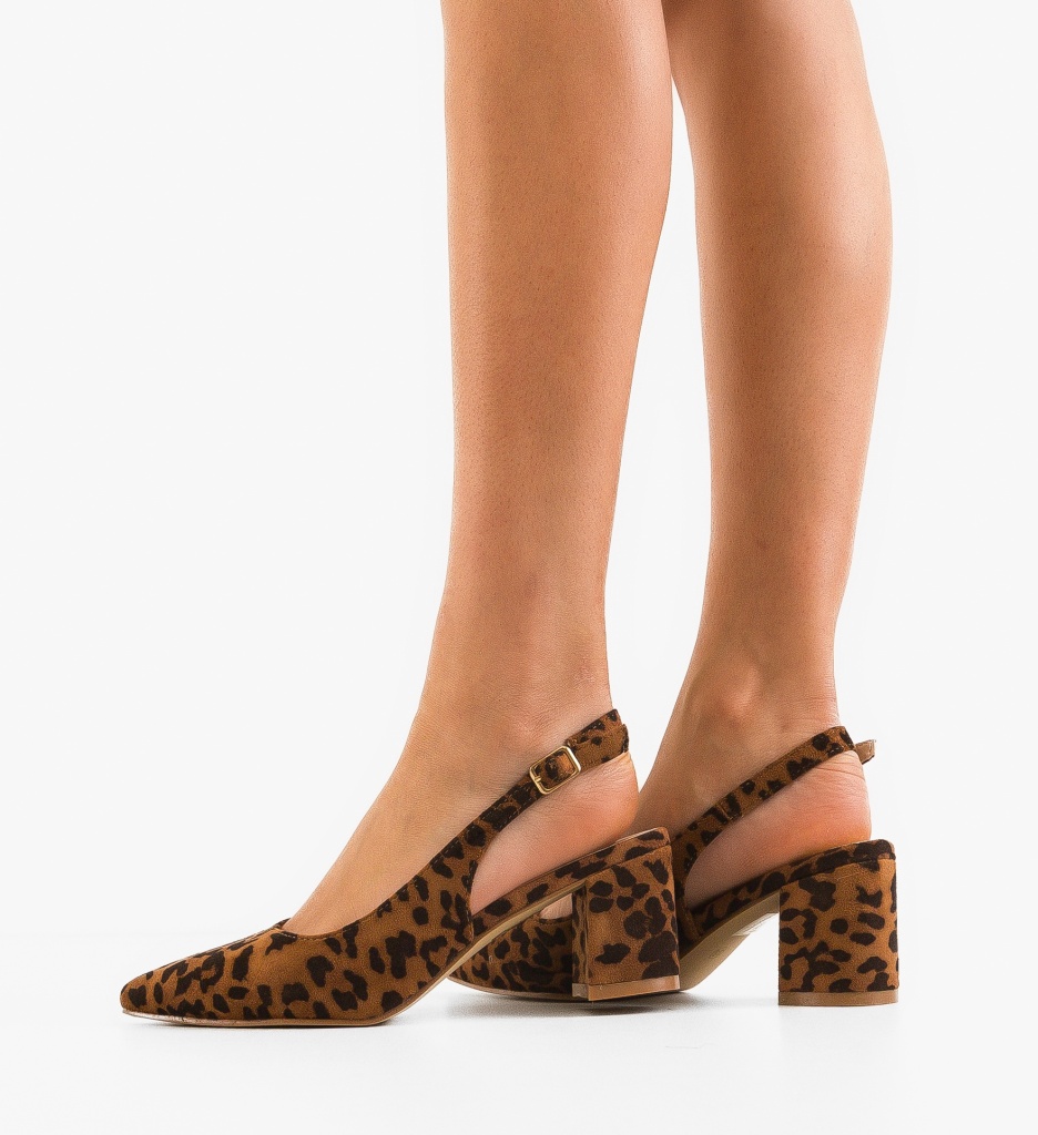 Pantofi Dama Gally Print - Eleganță și Stil - imagine 2