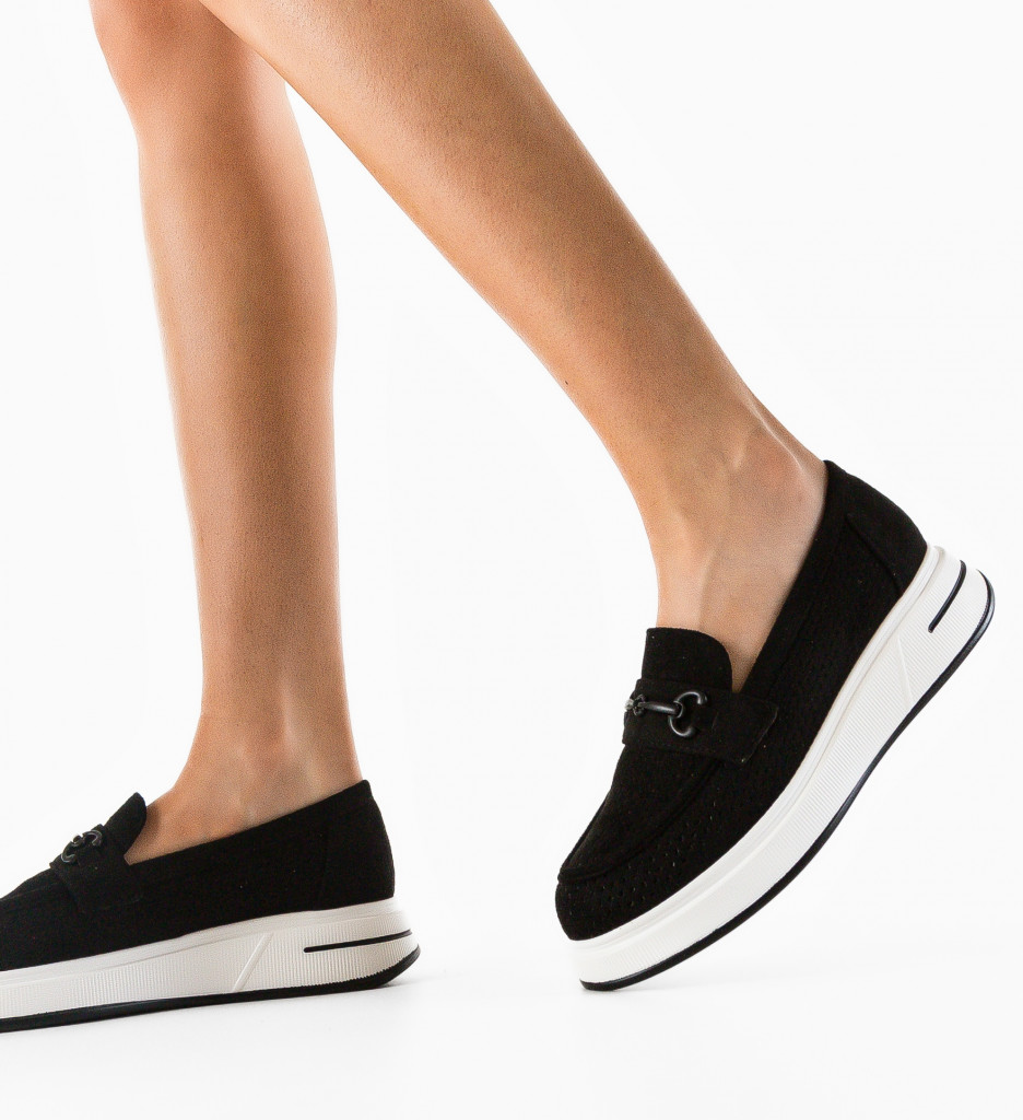 Pantofi Casual Ekine Negre | Confort și Stil