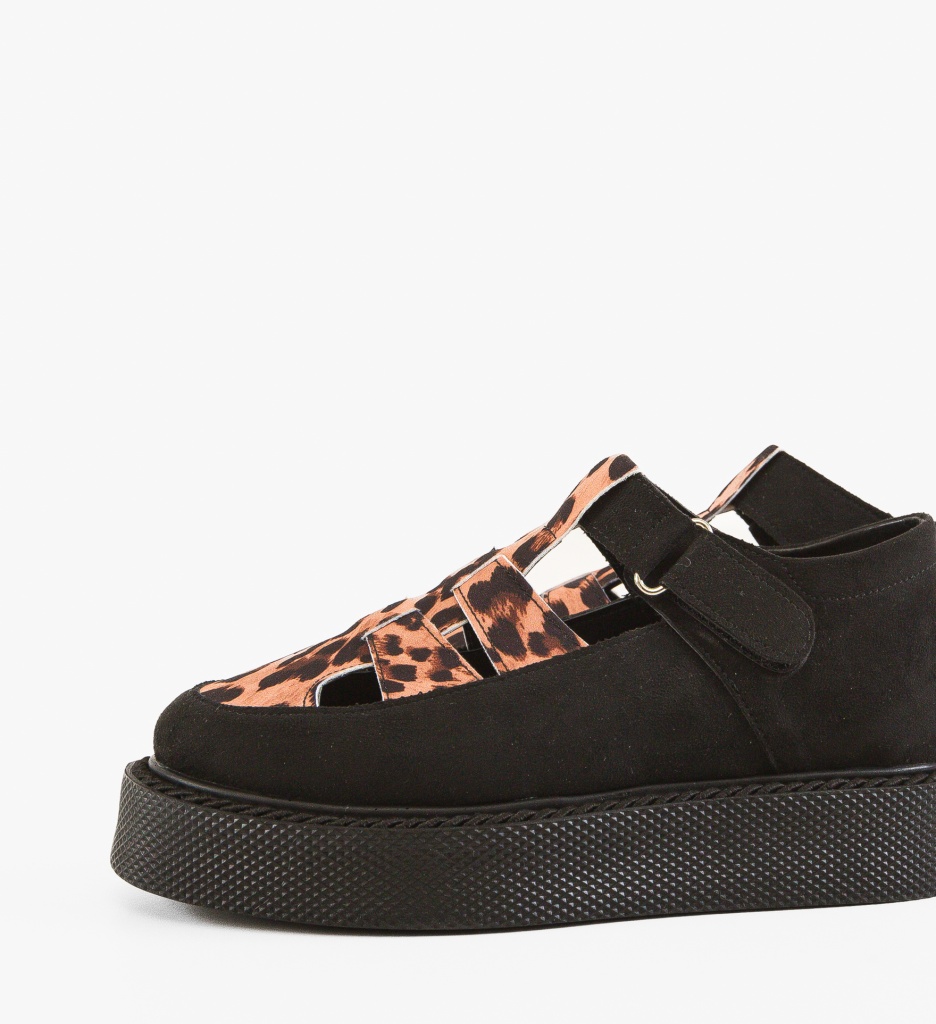 Pantofi Casual Gryndy Negri - Confort și Stil - imagine 8