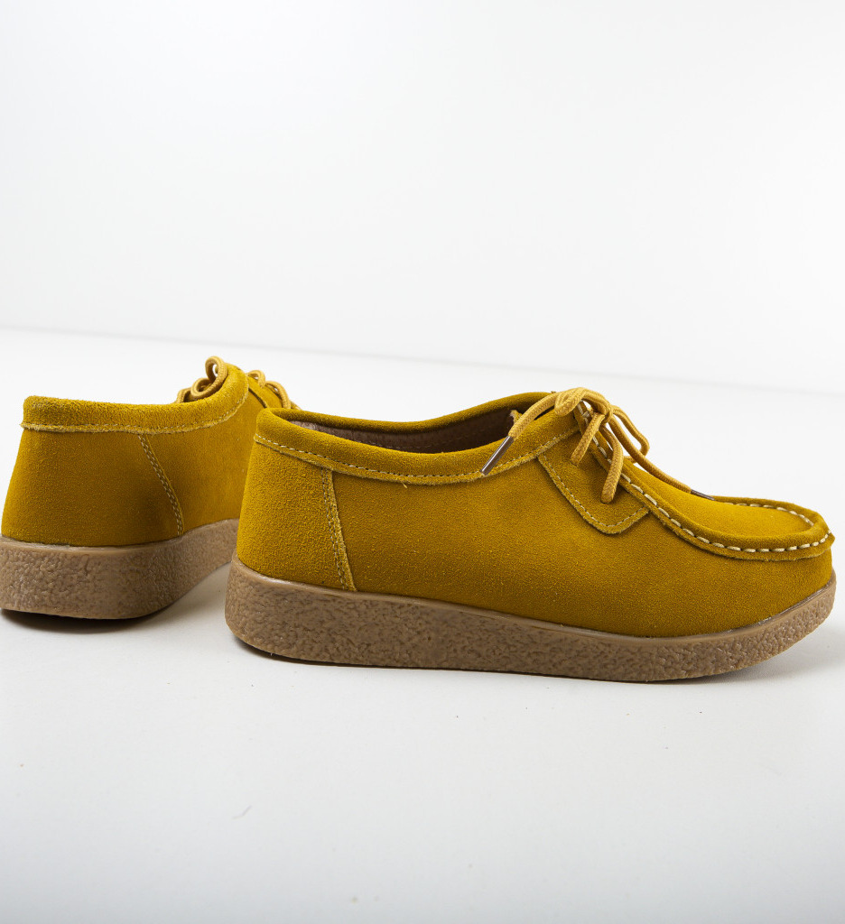 Pantofi Casual Neca Galbeni - Confort și Stil - imagine 6